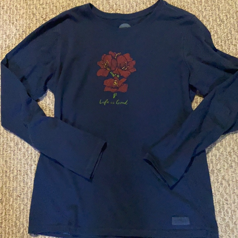 Life is Good long sleeve tee